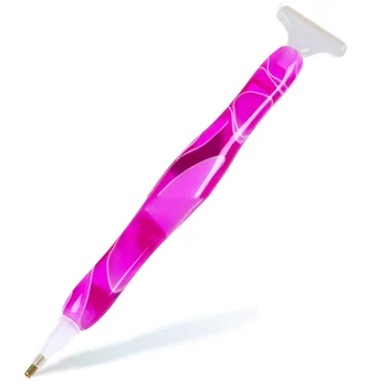 1PC Gėlių Modelio Diamond Tapybos Taško Gręžimo Pen 