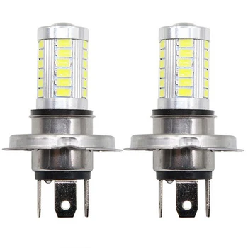 1Pc H4 LED Lempos Automobilių Žibintų 33 SMD 5630 5730 Lemputės Auto Automobilių Rūko Žibintas