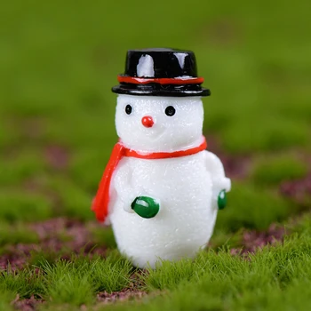1pc Kūrybos apdailos micro kraštovaizdžio dervos amatų parduoti Kalėdų briedžių skrybėlę mielas gyvūnų liaudies amatų Namų Puošybai Kalėdų Dovana