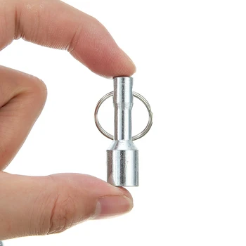 1pc Metalo Magnetas Keychain Split Ring Kišenėje paketų prižiūrėtojų raktinę Namų Reikmenys Magnetas Raktų pakabukai 12mm