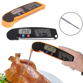 1pc Skaitmeninį Maisto Termometras Mėsai, Vanduo, Pienas, Kepimo Maisto Zondas GRILIS Skaitmeninis LED Termometras Virtuvės Įrankiai Dropshipping