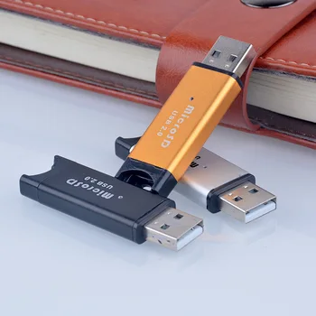 1PC USB 2.0 Card Reader Tf Kortelę į Kortelių Skaitytuvus 