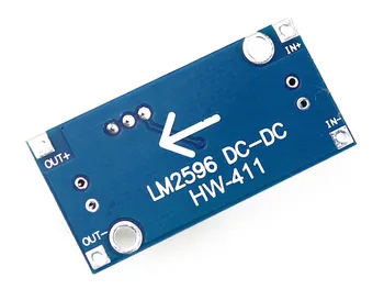 1PCS Aukštos Kokybės 3A Reguliuojamas DCDC LM2596 LM2596S įvesties 4V-35V Išėjimo 1.23 V-30 V dc-dc Žingsnis žemyn elektros Energijos Tiekimo Reguliatoriaus modulis