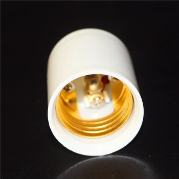 1Pcs Aukštos Kokybės Ugniai atsparios ABS Medžiagos G9 Į E27 Lizdo Pagrindo Halogeninės CFL Šviesos diodų (LED) Lemputė Lempos Adapteris Keitiklis Turėtojas