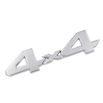 1pcs Automobilių Apdailos 3D Metalo 4X4 Keturi varomi Ratai Automobilių Lipdukas Logotipas Ženklelis Universaliųjų Automobilių, Motociklų Dekoratyviniai Aksesuarai
