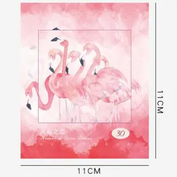 1pcs Flamingo Planuotojas Lipdukai Mielas Raštinės reikmenys Sticky Notes Naujovė Memo Pad Studentų Memo Lakštai Kawaii Mokyklos Raštinės Reikmenys