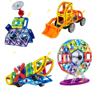 1PCS Magnetiniai Blokai Priedai Magnetinių Dizainerio Kūrybos Statybiniai Blokai, Plytos Modelių konstrukciniai Žaislai Vaikams Dovanų