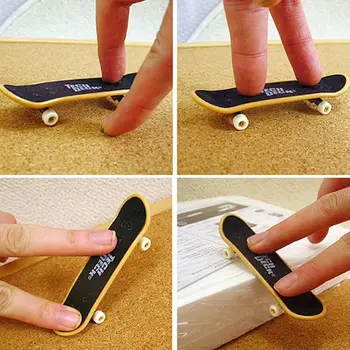 1pcs Mini Piršto Valdybos Fingerboard Skate Vežti Žaislai, Dovanos Vaikams, Vaikų Šalies Naudai Piršto Riedlentės Žaislai