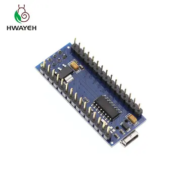1PCS MINI USB Nano V3.0 ATmega328P CH340G 5V 16M Mikro valdiklio plokštės dėl minėto sprendimo arduino NANO 328P NANO 3.0