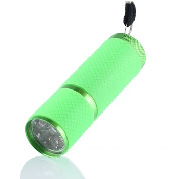 1Pcs Profesionalus Gelio Nagų Džiovintuvas UV Lempa Nešiojama Mini LED Žibintuvėlis Nagų Gelis Mini 9 LED Greitai Sausas Išgydyti Nagų Dailės Džiovintuvas Įrankiai