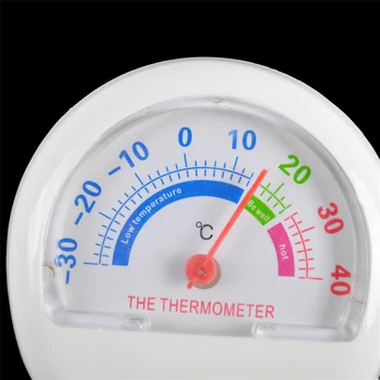 1pcs Termometras Šaldytuvo Šaldytuvas Nešiojamų Šaldiklio vidaus Patalpų ir Lauko Namų Temperatūra, Drėgmės Matuokliai Thermograph