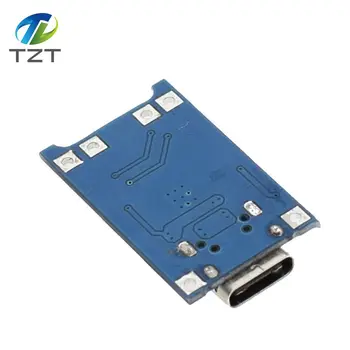 1PCS TZT 5V 1A tipas-c USB 18650 Ličio Baterijos Įkrovimo Valdybos Kroviklio Modulis+Apsauga Dual Funkcijas gera