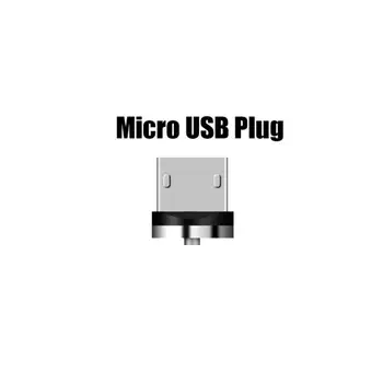 1PCS USB Prievado Magnetinės Galvos Magnetinio kištukinis Adapteris, Įkroviklis IPhone 