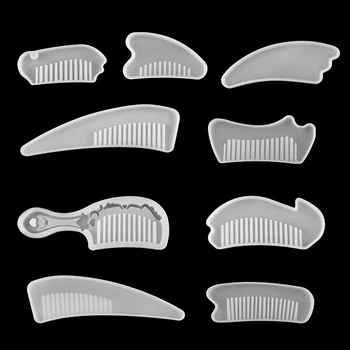 1Pcs Šukos Epoksidinės Dervos Formų Mišraus Stiliaus Silikono UV Epoksidinės Dervos Formų Skirti 