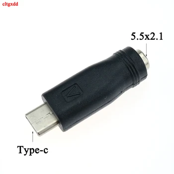 1x USB C Tipo 5.5 * 2.1 mm, patelių iki 5.5X2.1 / 4.8 * 1.7 mm, Micro USB male 