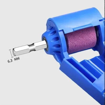 2-12.5 mm Korundo Šlifavimo Ratas šiek Tiek Šlifavimo Įrankį Patogu Tiesiu Kotu Twist Drill Bit Šlifavimo Įrankiai