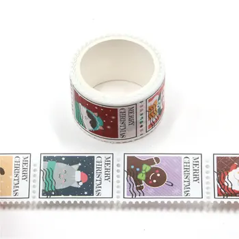 2,5 cm pločio Derliaus antspaudas stamp Kvapų Washi Tape Dekoratyvinis Lipnia Juosta 