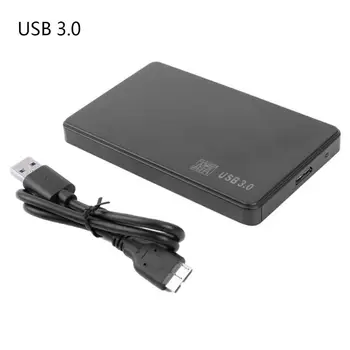2.5 Colio HDD SSD Atveju Sata į USB 3.0/2.0 Kietojo Disko Dėžutė Gaubto Adapteris QX2B