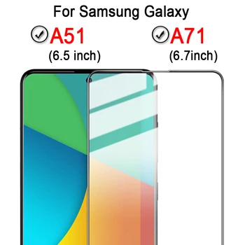 2-in-1 atvejis Samsung Galaxy A71 A51 5G kamera Grūdinto stiklo dangtis Sumsung A71 A51 71 51 sumsang samsun A71 A51 telefono coque