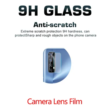 2-in-1 Screen Protector For Kolega Realme 7 7Pro Grūdintas Priekinis Stiklas + Minkštas vaizdo Kameros Objektyvas Filmas Apie tikrąją Mane 7 Pro Realme7 9H Stiklo