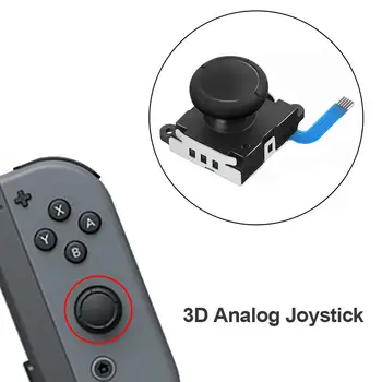 2-Pack 3D Joycon Kreiptuką Pakeitimo,ABLEWE Analoginis Nykščio Stick Džiaugsmo Con Taisymo Rinkinys, skirtas 