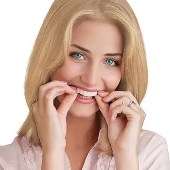 2 vnt. Plastikinių Dantų Šypsena, Dantų Breketus Nustatyti Šypsena, dantų Protezų Kosmetikos Dantų Patogus Lukštu Padengti Dantų Balinimas Dantų, dantų Protezų