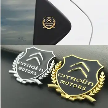 2 x 3D Metalo Automobilio Šoninių Durų Ženklelio Lipdukai, Šoninio Lango Emblema Lipdukai 