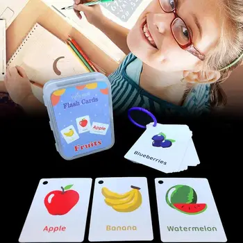 20 Laišką Anglų Flash Kortelės Ranka Montessori Pradinėje Vystymosi Mokymosi Švietimo Žaislas Vaikams, Vaikas Dovana Su Sagtimi