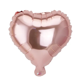 (20 vnt.) 10 colių širdies formos folija balionas vaikų gimtadienio šventė vestuvių dekoravimas balionais