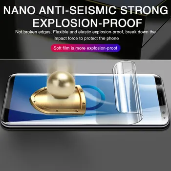 20000D Apsaugos Hidrogelio plėvelės Samsung galaxy S8 S9 S10e S20 Plius Screen Protector, Skirta S6 S7 krašto S10 Lite Filmas Pilnas draudimas