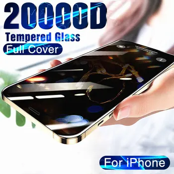 20000D Visiškai Padengti Grūdinto Stiklo iPhone 12 Screen Protector, iPhone 12 Pro Max Screen Protector, iPhone 12 mini Stiklo plėvelės