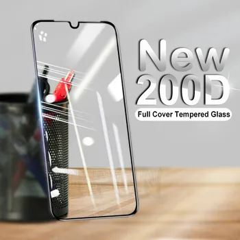 200D Visiškai padengti Grūdinto Stiklo, Ant Huawei Honor 9 10 20 Lite Screen Protector Už Garbę 8S 8A 8X 9X 9A 9S 10i 20i Stiklo Plėvelės