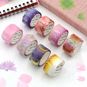 200PCS/Roll Mielas Gėlių Washi Tape 
