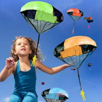 2018 Ranka Mesti vaikai mini žaisti parašiutu žaislas karys Lauko sporto Vaikų Švietimo Žaislai nemokamas pristatymas