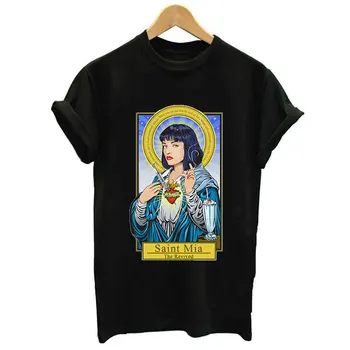 2019 Naujas Moterų Mados Tumblr T-shirt Harajuku Spausdinti Trumpas Rankovės O-kaklo Top Marškinėliai Van Gogho Meno Tees Moterims, 9 Stilius 3 Spalvos