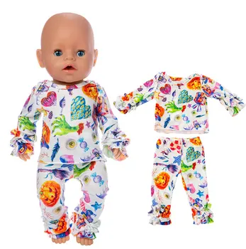 2019 Naujas puikus Helovinas drabužiai Tinka 43 cm Baby Doll 17inch Atgimsta Lėlės Priedai