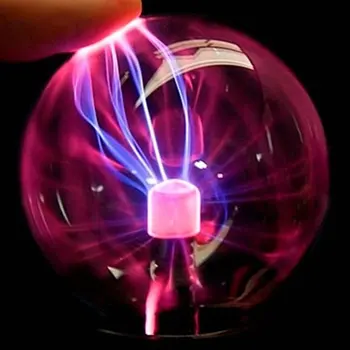 2019 USB Plazmos Kamuolys Elektrostatinės Srityje Šviesos Magija Kristalų Lempos Kamuolys Darbalaukio Žaibo Kalėdų Vakarėlį lietimui jautriais Žibintai