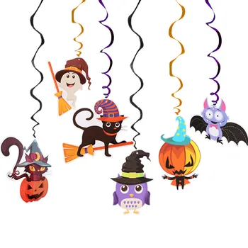 2020 Helovino Dekoracija Namuose Moliūgų Folija Balionai Popieriaus Girliandą Gpgb Tortas Toppers Wizard Hat Halloween Party Prekes