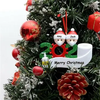 2020 Kalėdų Dekoravimo Kalėdų Eglutė Pakabučiai Santa Claus Kabantys Papuošalai 