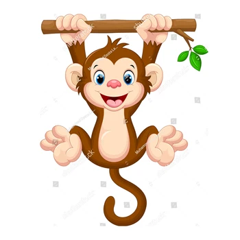 2020 Mielas Beždžionė Kabo Filialas Metalo Pjovimo Miršta Gyvūnai, Trafaretas, 