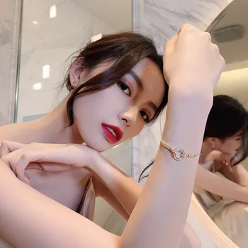 2020 nauja klasikinė Apyrankė korėjos moterų papuošalų mados seksualus šalies Apyrankę žodžio dovaną Apyrankės studentų Apyrankė