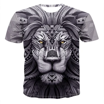 2020 naujas 3D skaitmeninis atspausdintas t-shirt vyrai / moterys vasarą juokingi marškinėliai suaugusiems vaikams cheetah asmeninį Street viršų