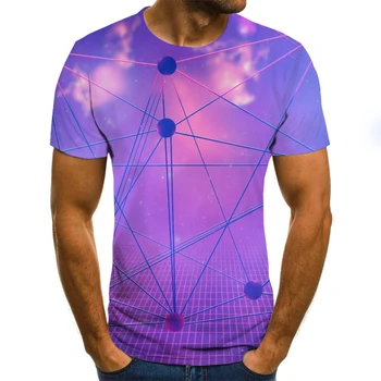 2020 naujas kamufliažas vyriški T-shirt vasaros atsitiktinis viršūnes 3D atspausdintas O-kaklo marškinėliai mados grafinis T-shirt vyrų plius dydis streetwear