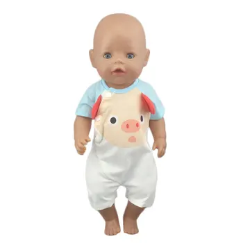 2020 Naujas Mados Lėlės Šuolis Kostiumai Tinka 43cm Baby Doll, 17 Colių Reborn Baby Lėlės Drabužiai