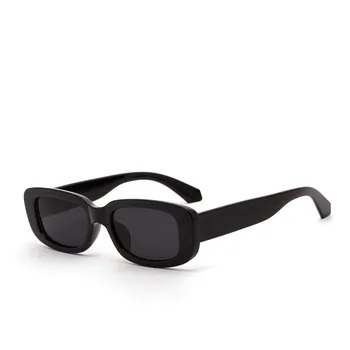 2020 Naujas Mados Vintage Akiniai nuo saulės Moterims Prekės ženklo Dizaineris Retro Sunglass Stačiakampio Saulės Akiniai Moterų UV400 Lens Eyewears