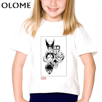 2020 Nauji Vaikiški marškinėliai Berniukams Super Herojus Tee Marškinėliai Enfant Garcon Mados Bamblys Mergina Drabužių