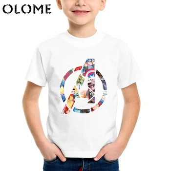 2020 Nauji Vaikiški marškinėliai Berniukams Super Herojus Tee Marškinėliai Enfant Garcon Mados Bamblys Mergina Drabužių