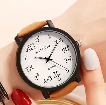 2020 Naujų Moteris Studentų Paprastas laikrodis Didelis Ciferblatas Asmenybės Tendencija Ponios Žiūrėti Moterų Mados Kvarco Žiūrėti Moterų laikrodžiai moterims