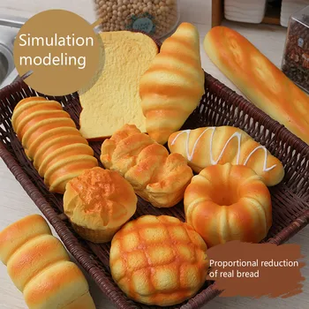2020 Plonas Maisto Kūrybos Modeliavimas Duonos Skrebutis Spurgos Lėtai Auga Spaudimas Įtempių Žaislai Klaidingą Erzinti Žmonių Desktop