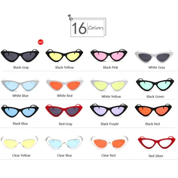 2020 Ponios Cat Eye Akiniai nuo saulės Prabangos Prekės ženklo Dizaineris Retro Cateye UV400 Akiniai Mados Juoda Balta Rausva Saulės Akiniai Moterims